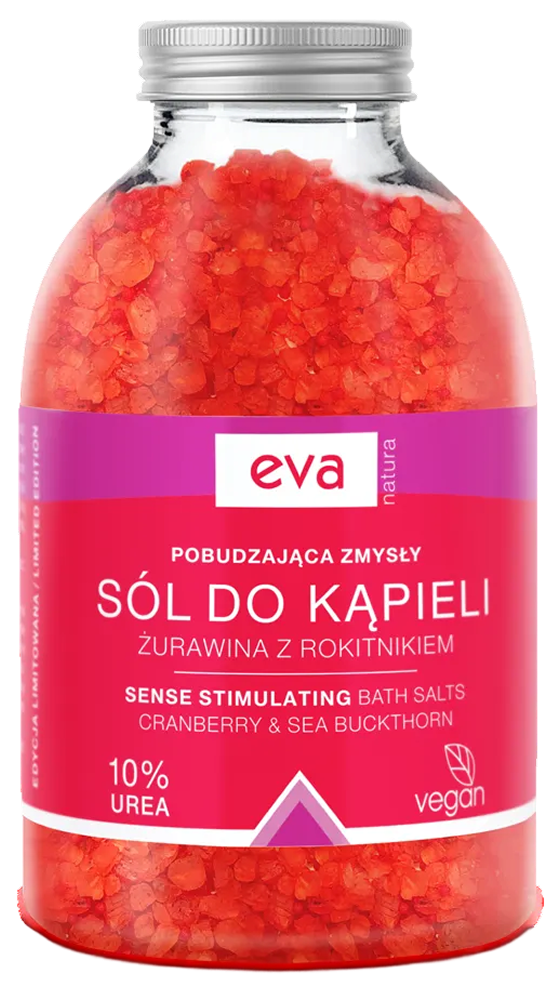 EVA NATURA Pobudzająca zmysły sól do kąpieli z 10% mocznikiem